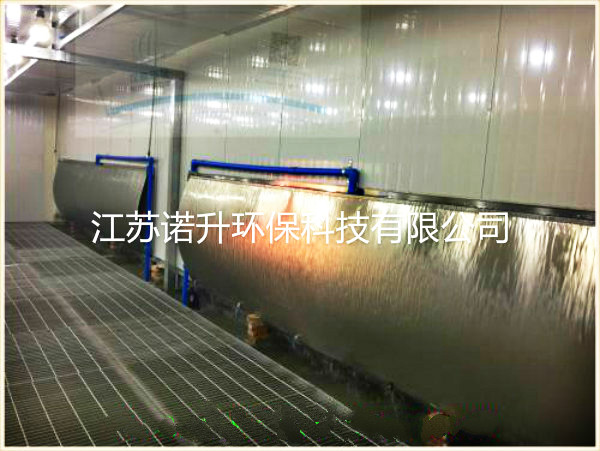 噴漆室的供風(fēng)、排風(fēng)方式等配套裝置。